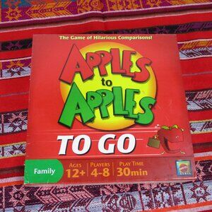 Apples To Apples To Go Travel Set Card Game New Sealed